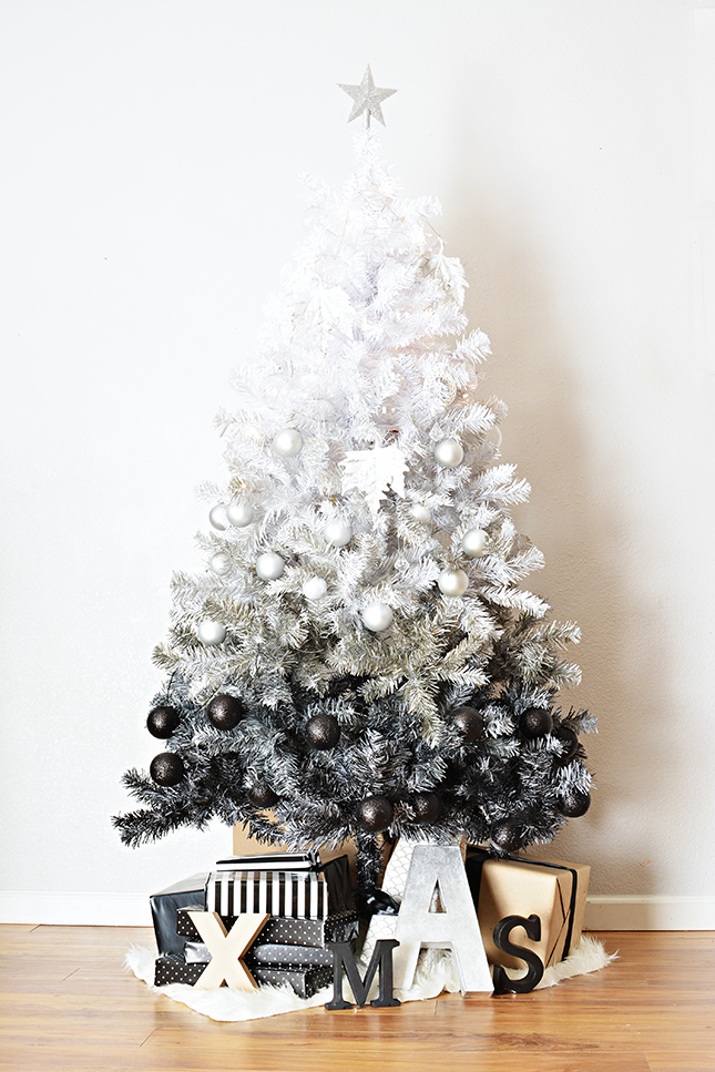 black and white christmas photography